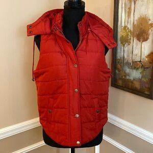 Favlux Vest with Removable Hood Medium EUC